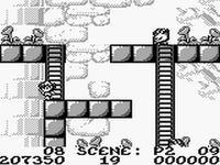 une photo d'Ã©cran de RodLand sur Nintendo Game Boy